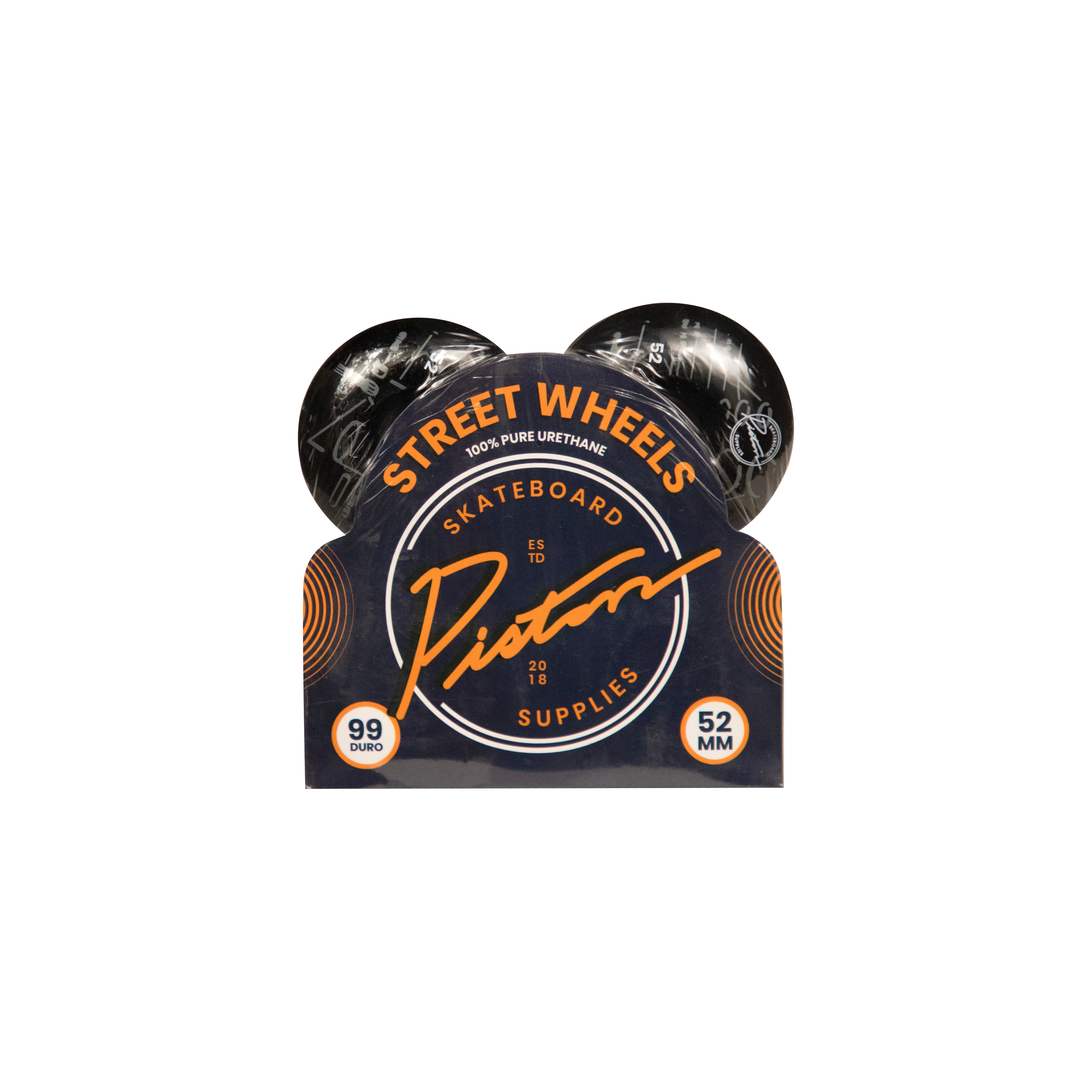 Piston Skateboard Wheels 52mm/Diagram