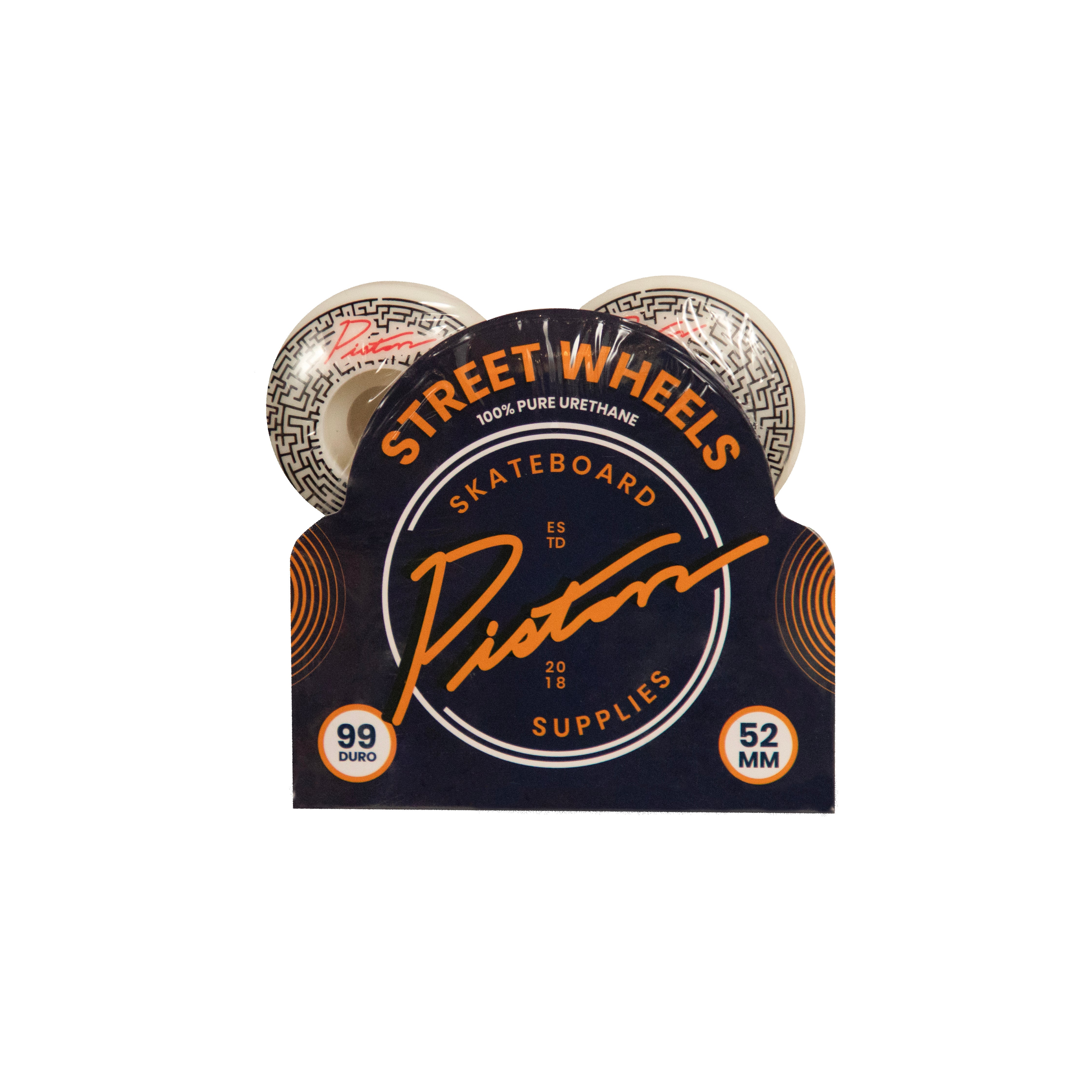Piston Skateboard Wheels 52mm/Maze