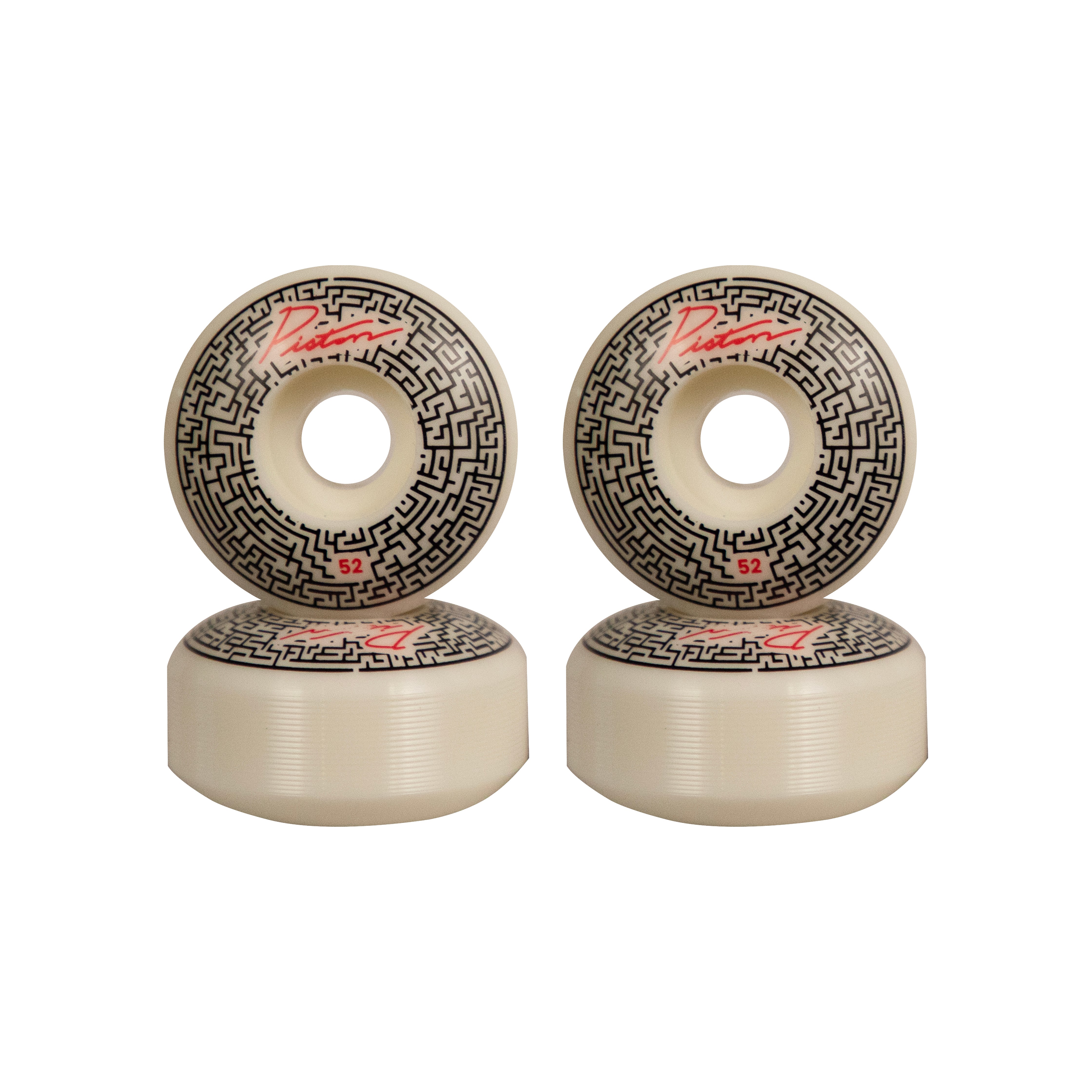 Piston Skateboard Wheels 52mm/Maze