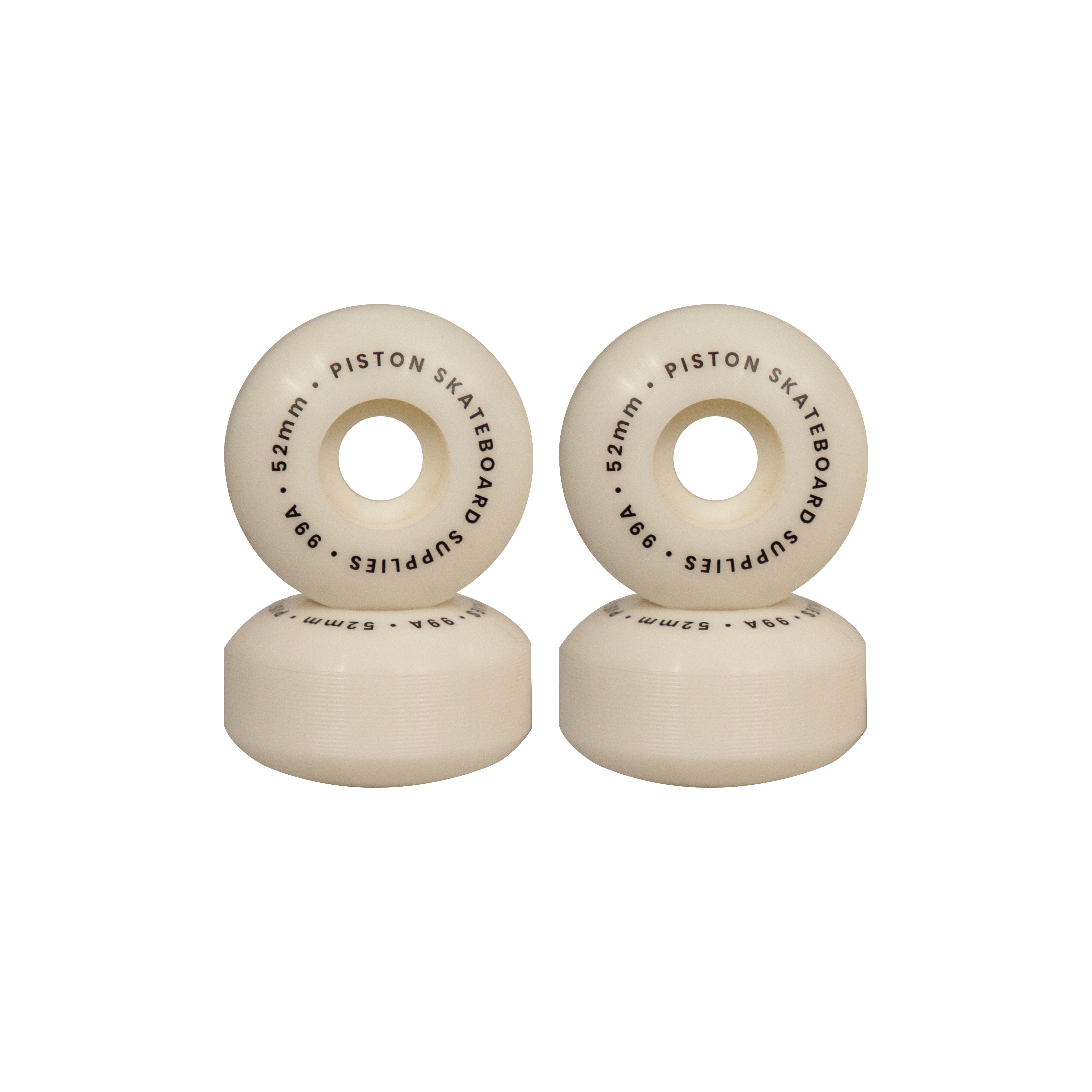 Piston Skateboard Wheels 52mm/Piston Logo