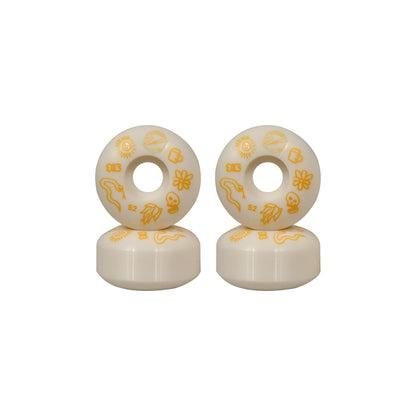 Piston Skateboard Wheels 52mm/Doodle