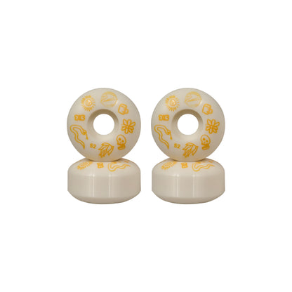 Piston Skateboard Wheels 52mm/Doodle