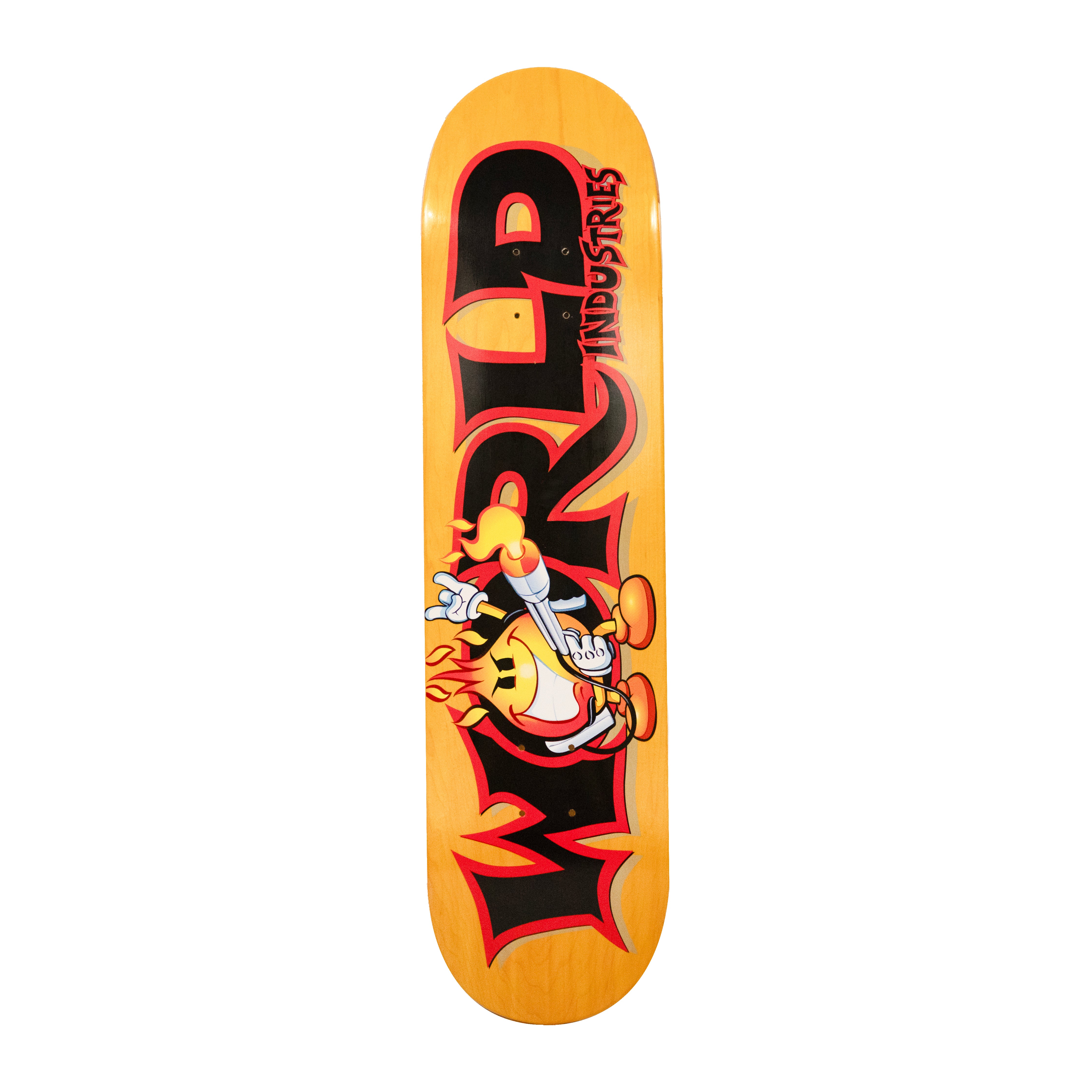 World Industries Deck- Fire World - Yellow  8.0”