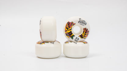 Tattoo Skateboard Wheels 54mm/ ROSE