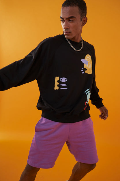 STORYTELLER SWEATSHIRT - BLACK