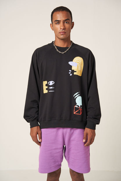 STORYTELLER SWEATSHIRT - BLACK