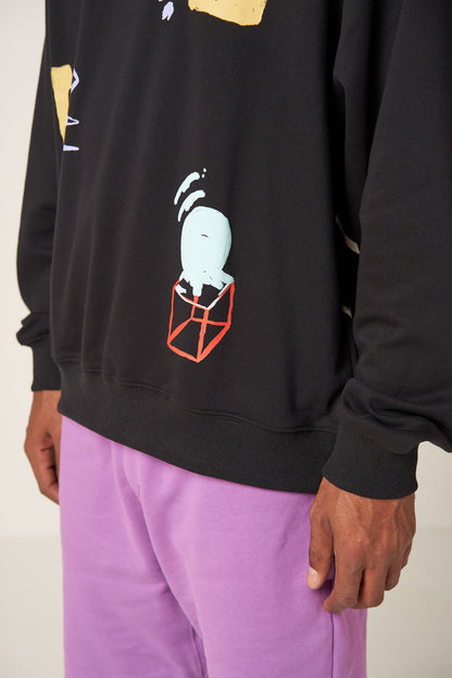 STORYTELLER SWEATSHIRT - BLACK
