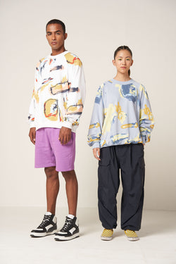RETROMA SWEATSHIRT - GRAY