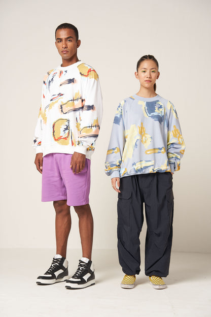 RETROMA SWEATSHIRT - GRAY